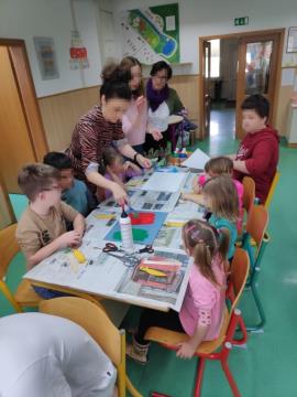 Obisk otrok iz vrtca Mavrica v OSPP, foto OSPP Mirna (4)